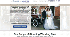 Desktop Screenshot of classicandvintage.co.uk
